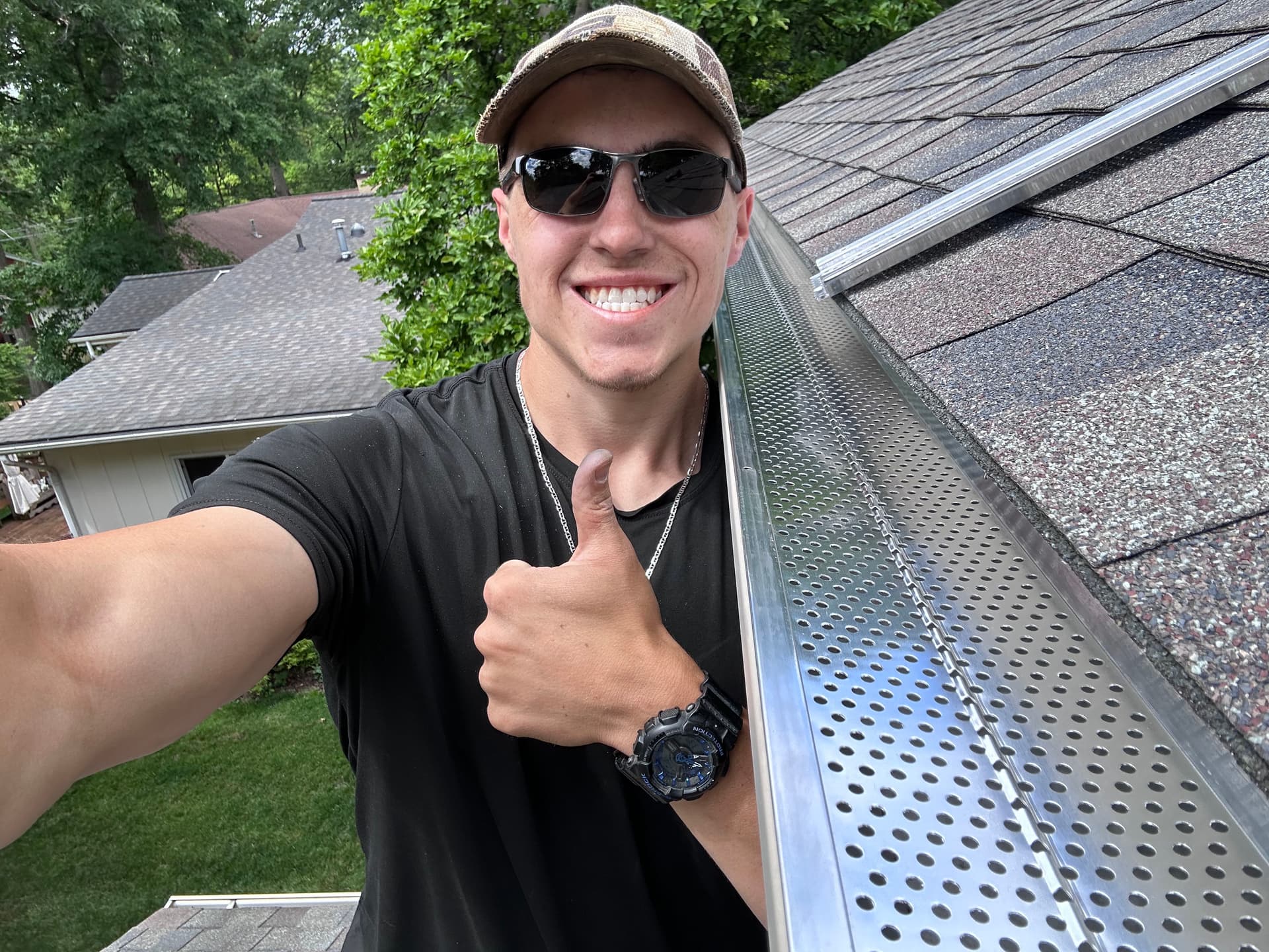 Gallery photos for Gutter Guard Installation Done Right in Owosso: Image #2