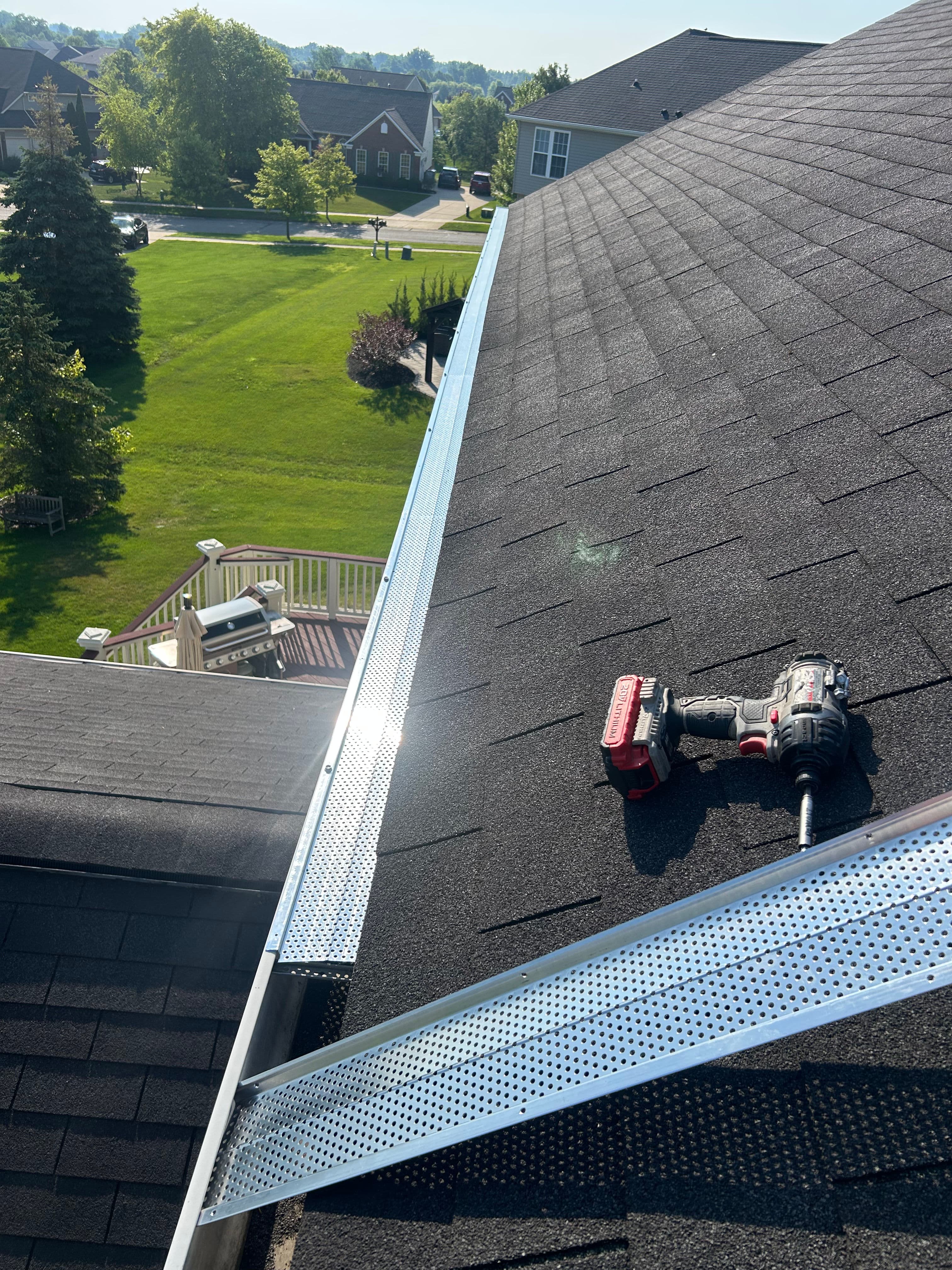 Project Seamless Gutter Guard Installation Offering Peace of Mind image